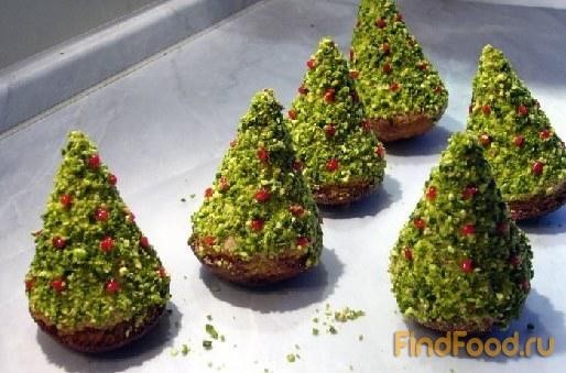 Пирожное Рождественская елочка рецепт с фото 7-го шага 